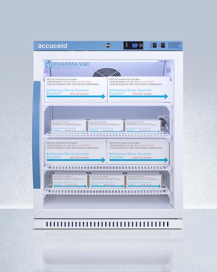 6 CU.FT. Vaccine Refrigerator, ADA Height