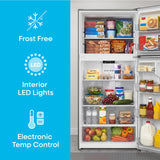 Element 18.2 cu. ft. Top Freezer Refrigerator - Stainless Steel, ENERGY STAR