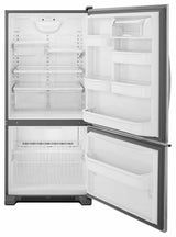 30-inches wide Bottom-Freezer Refrigerator with Accu-Chill™ System - 18.7 cu. ft. - Stainless Steel