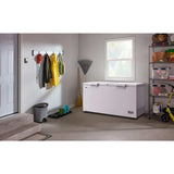 Whirlpool® 19 cu. ft. Convertible Freezer-to-Fridge Chest Freezer with 4 Storage Baskets