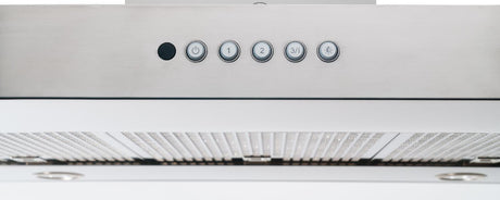 30 T-Shape Wallmounted Hood, 1 motor 600 CFM Carbonio