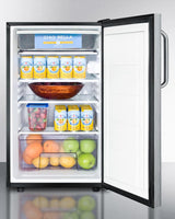 20" Wide Built-in Refrigerator-freezer, ADA Compliant
