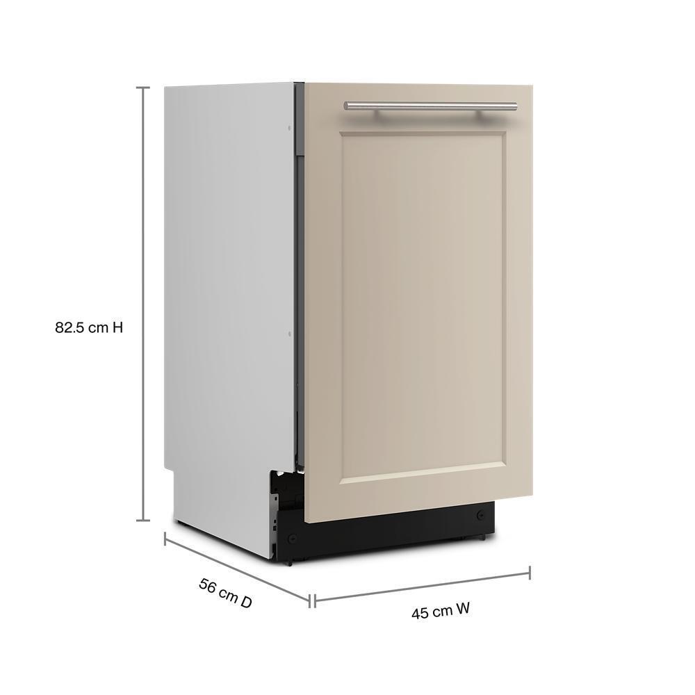 18" Panel-Ready Dishwasher with Flush Install - 48 dBA