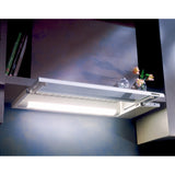 DISCONTINUED-Broan® Elite 30-Inch Under-Cabinet Slide-Out Range Hood w/ Light, White