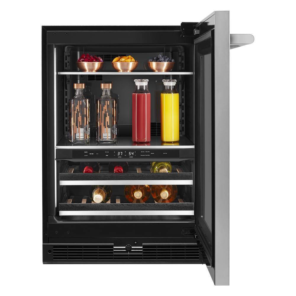 RISE™ 24" Built-In Undercounter Beverage Center, Right Swing