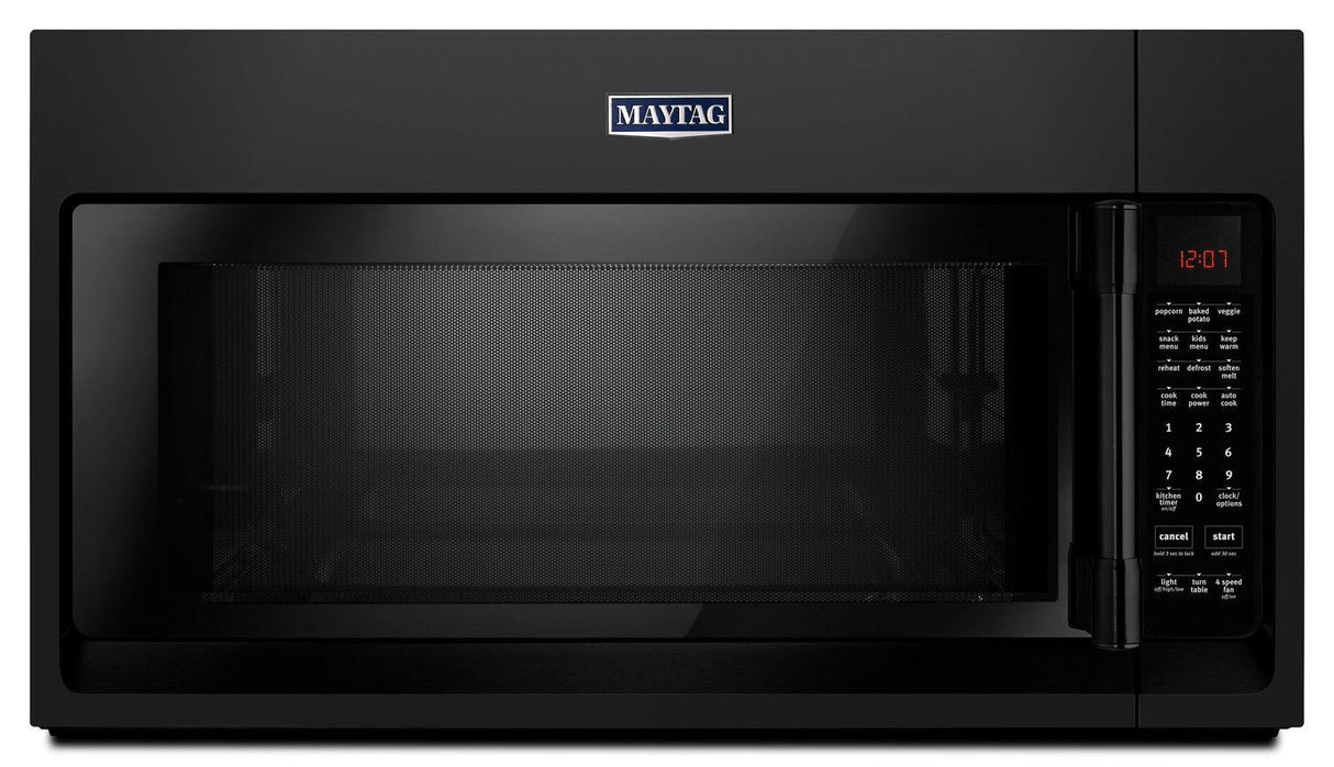 Over-The-Range Microwave With WideGlide Tray - 2.1 Cu. Ft. Black