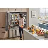 26.8 Cu. Ft. Standard-Depth French Door Refrigerator with Exterior Ice and Water Dispenser