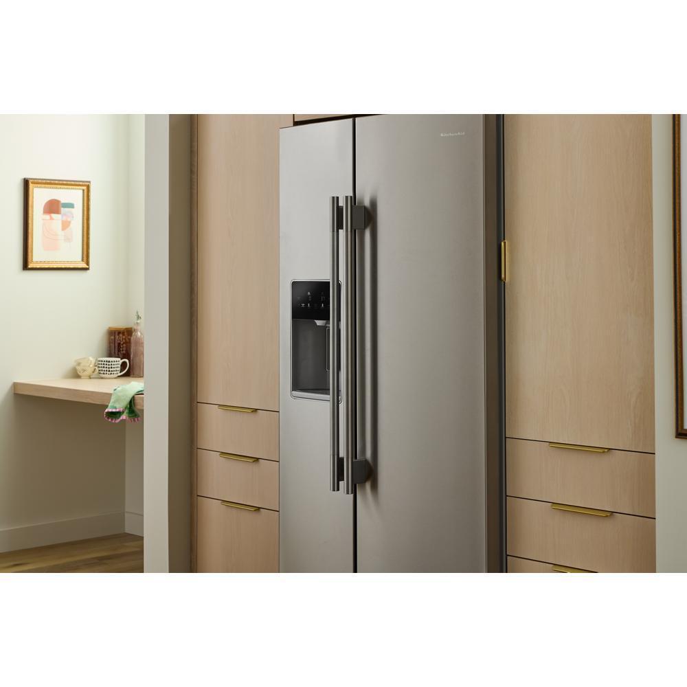 28.7 Cu. Ft. Side-by-Side Refrigerator with Panoramic LED Lighting