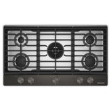 KitchenAid® 36 in. Gas Cooktop with 5 Burners and Integrated Wok Grate