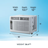 Element Electronics 5,000 BTU Window Air Conditioner - White (EWR05E)