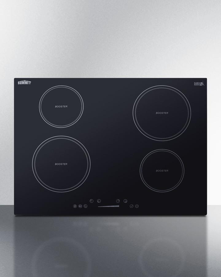 30" Wide 208-240v 4-zone Induction Cooktop
