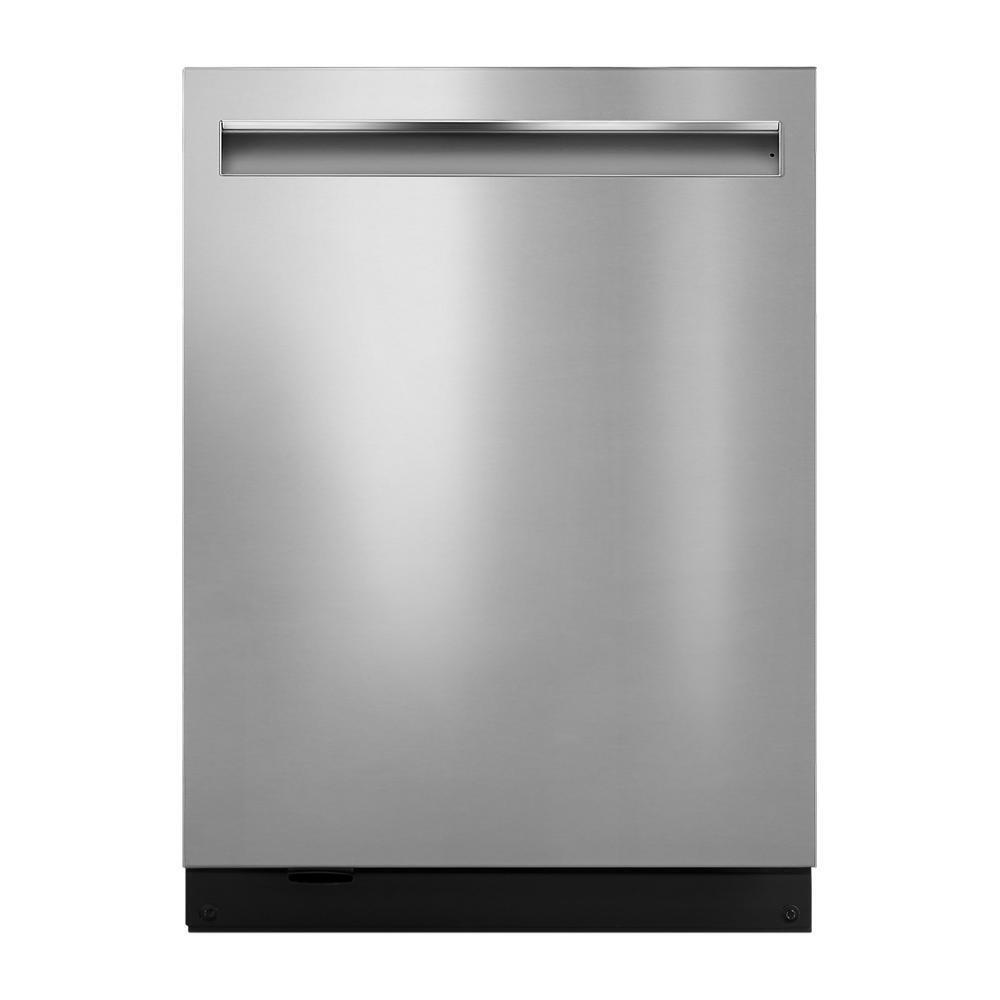 Pocket Handle 24" Built-In Dishwasher with Precise Fit 3rd Rack for Cutlery with Plasma Coating, 39 dBA