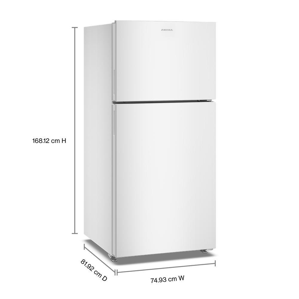 30-Inch Wide Top-Freezer Refrigerator With Dual Crisper Drawers-19 Cu. Ft.