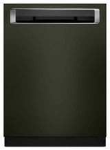 46 DBA Dishwasher with Third Level Rack and PrintShield™ Finish, Pocket Handle - Black Stainless Steel with PrintShield™ Finish