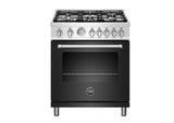 30 inch All Gas Range, 5 Burners Nero Matt