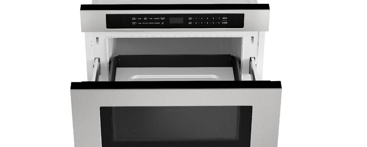 24 Microwave Drawer Stainless Steel