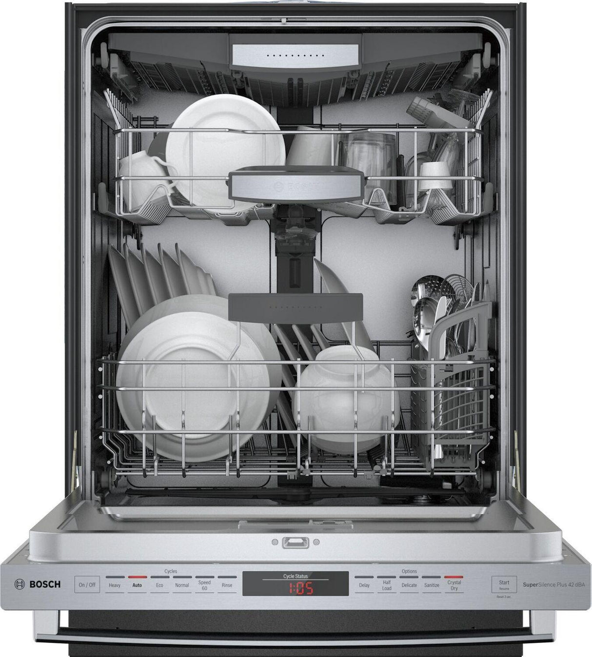 800 Series Dishwasher 24" Stainless steel