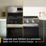 30-inch Smart Slide In Gas Range with Air Cooking Technology, No Preheat Air Fry, Steam/Self Clean and High Speed Preheat
