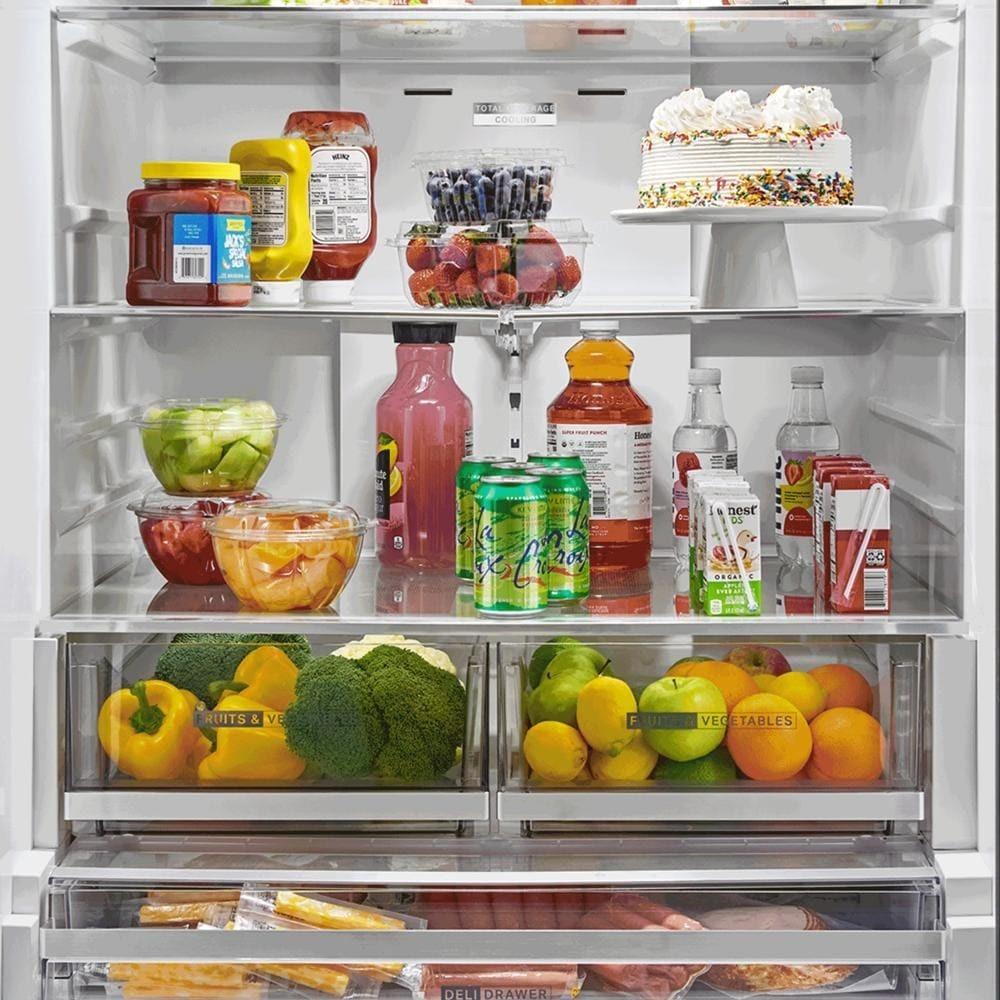 36-Inch French Door Refrigerator with Ice Maker - 31 cu. ft.