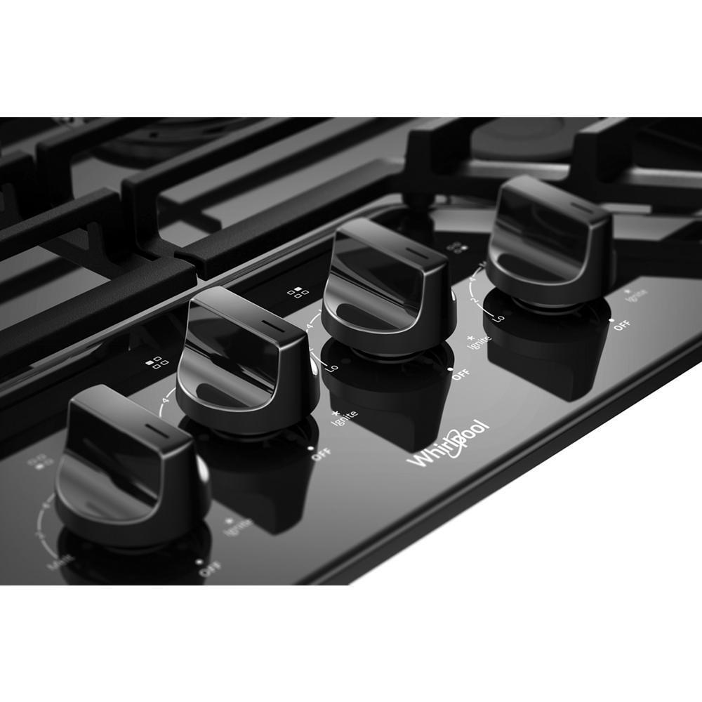 30-inch Gas Cooktop with EZ-2-Lift™ Hinged Cast-Iron Grates