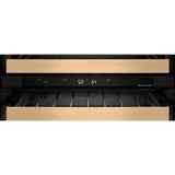 24" Undercounter Wine Cellar with Full-Extension Wood-Front Racks