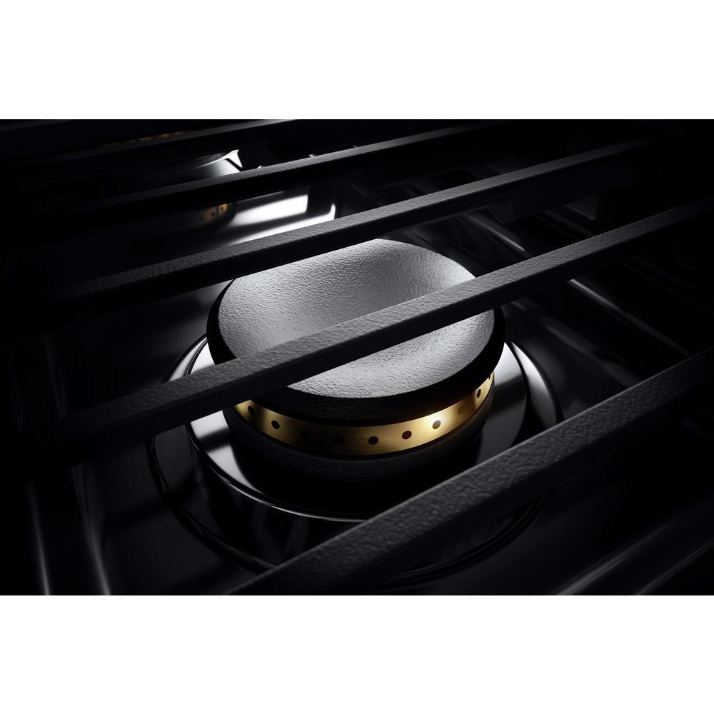NOIR™ 36" Dual-Fuel Professional Range with Chrome-Infused Griddle