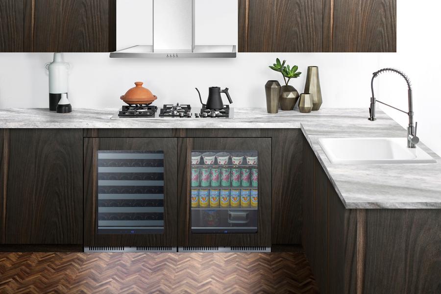 24" Wide Built-in Wine Cellar (panel Not Included)