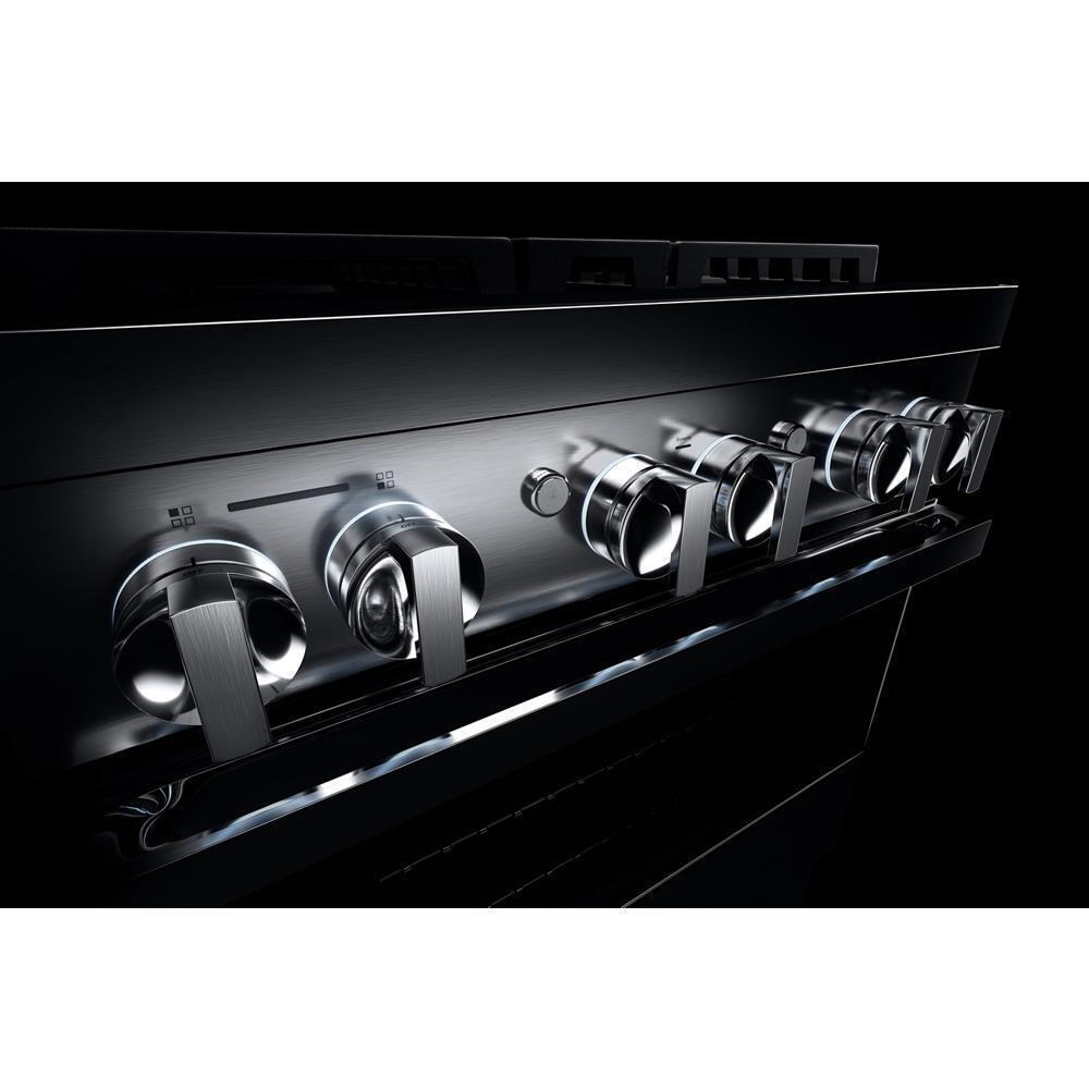 NOIR™ 30" Dual-Fuel Professional Range