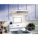 Broan® 36-Inch Convertible Under-Cabinet Range Hood, Stainless Steel