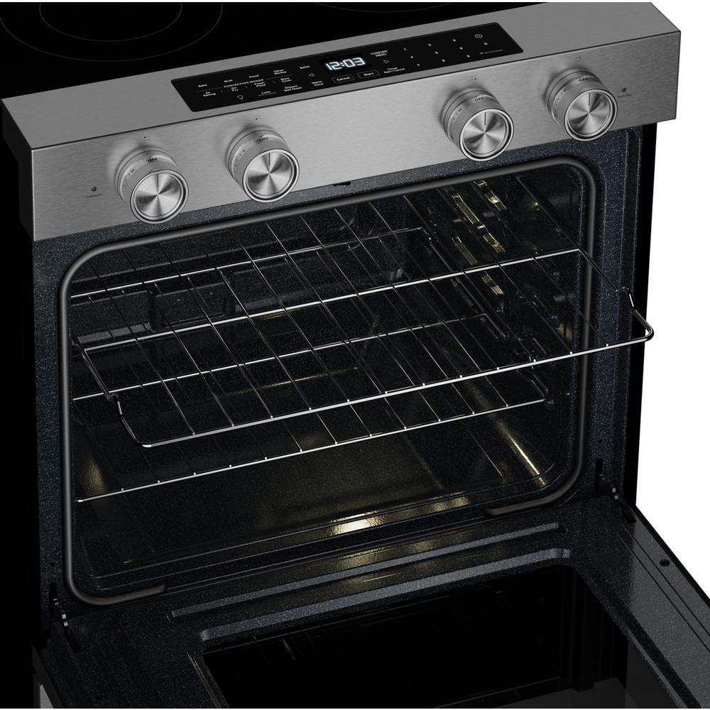 5.3 Cu. Ft. Smart Slide-in Electric Range with Convection Cooking Modes