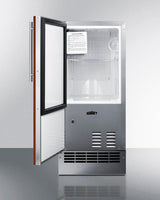 15" Wide 25 Lb. Drain-free Icemaker (panel Not Included)