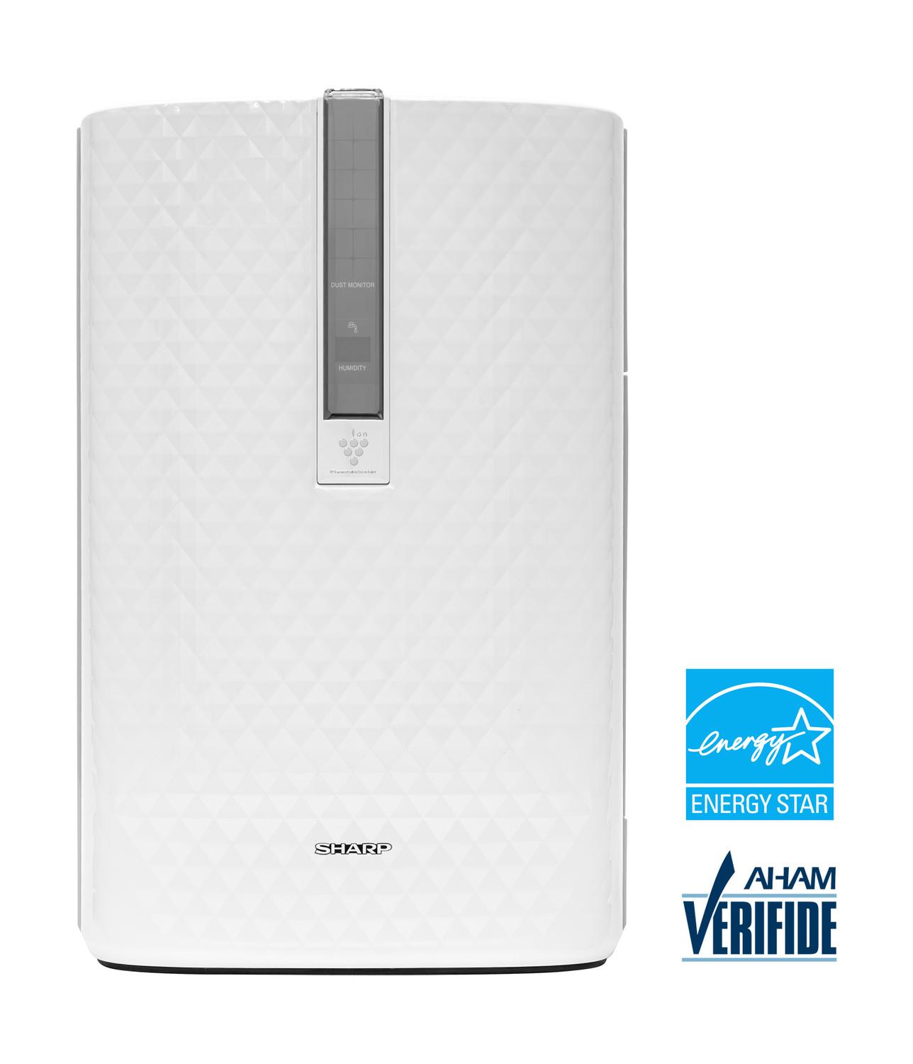 Sharp Plasmacluster Ion Air Purifier with True HEPA + Humidifier for Medium Rooms