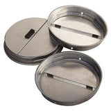 7" Round Damper with Foam for Range Hoods