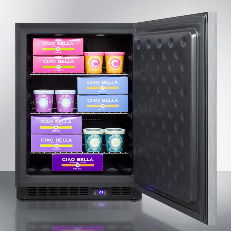 24" Wide Built-in All-freezer