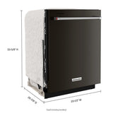 360(degree) Max Jets™ Third Rack Dishwasher with 50+ Total Wash Jets, 44 dBA