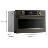 30" Built In Microwave Oven with Air Fry