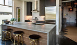 36" pyramid shape wall hood with Variable Air Management
