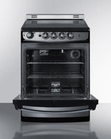 24" Wide Electric Smooth-top Range