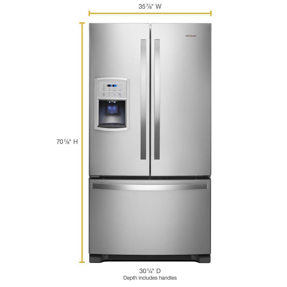 36-inch Wide Counter Depth French Door Refrigerator - 20 cu. ft.