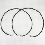 6' Black braided hoses with 90 degree elbow rated 1700 PSI with two female connections - 2 Pack