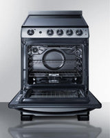 24" Wide Electric Range & Convertible Hood