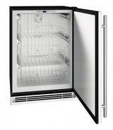Hfz124 24" Convertible Freezer With Stainless Solid Finish (115v/60 Hz Volts /60 Hz Hz)