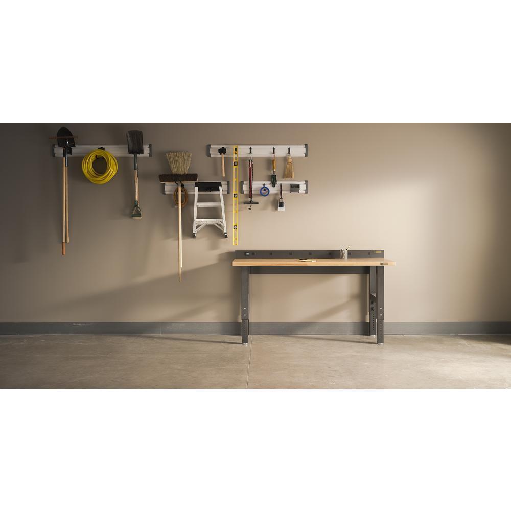 6' Adjustable Height Hardwood Workbench