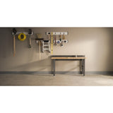 6' Adjustable Height Hardwood Workbench