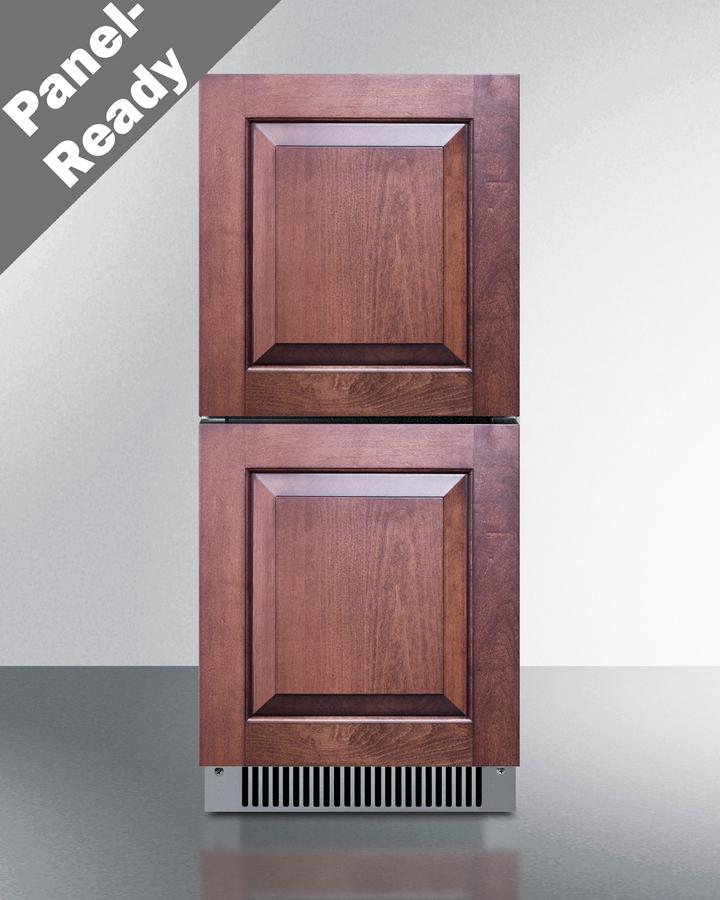 15" Wide 2-drawer All-refrigerator, ADA Compliant (panels Not Included)