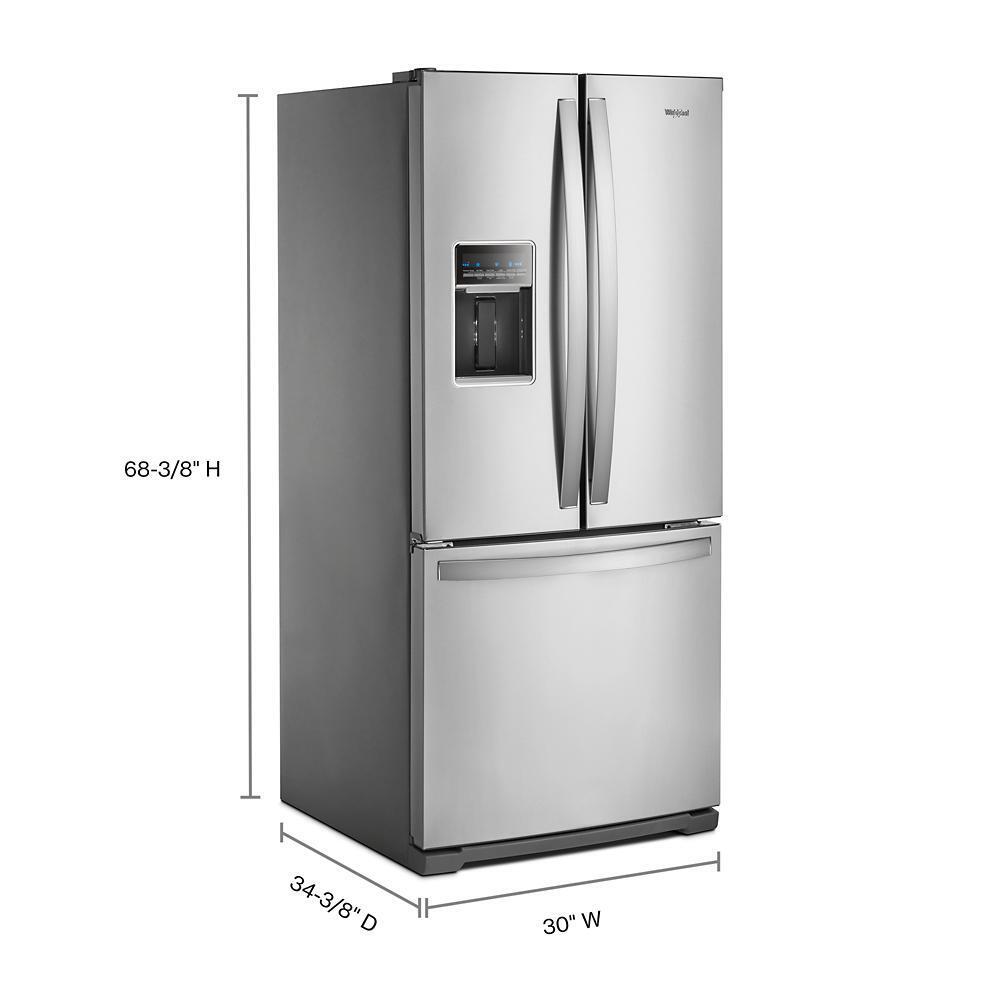 30-inch Wide French Door Refrigerator - 20 cu. ft.