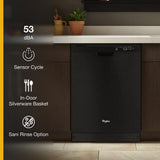 ENERGY STAR® certified dishwasher with Sensor cycle