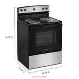 Amana® 30-Inch Electric Range with Extra-Large Oven Window