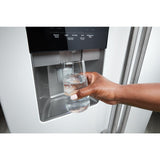 36-Inch Wide Side-by-Side Refrigerator - 25 Cu. Ft.