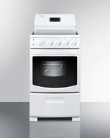 20" Wide Electric Smooth-top Range